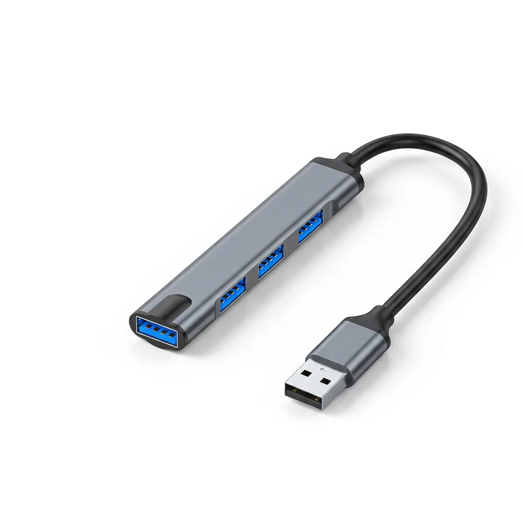 Slim 4-Port USB 3.0 Hub