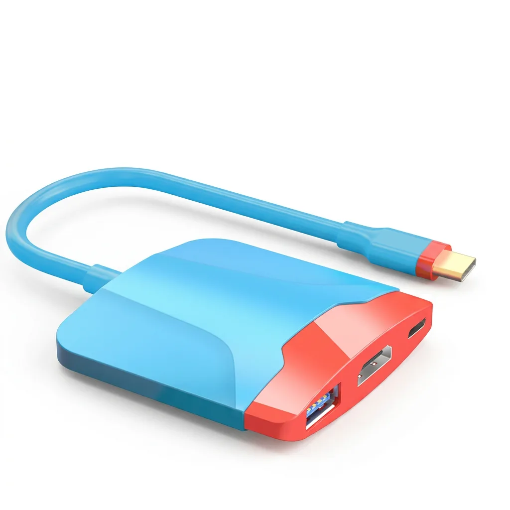 Dock USB-C portátil para TV — HDMI para consolas portátiles
